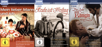 DFF-Komödie - 3er Package - Mein lieber Mann und Ich / Heute ist Freitag / Die Liebe und die Königin (DDR TV-Archiv, 3 DVD)
