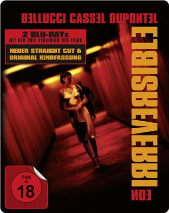 Irreversible (2002) (Straight Cut, Cinema Version, Limited Edition, Steelbook, 2 Blu-rays)