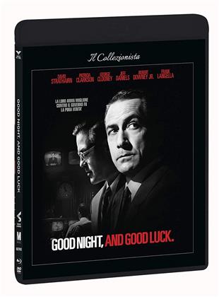 Good night, and good luck (2005) (Il Collezionista, b/w, Blu-ray + DVD)