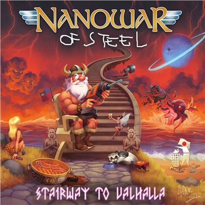 Nanowar Of Steel - Stairway To Valhalla (Blue Vinyl, 2 LPs + CD)
