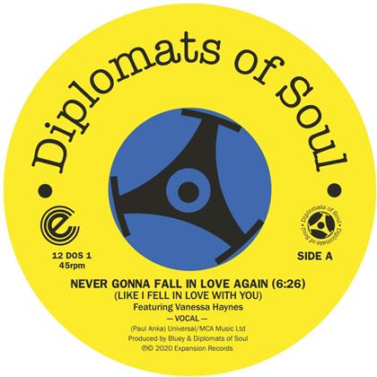 Diplomats Of Soul - Never Gonna Fall In Love Again (LP)