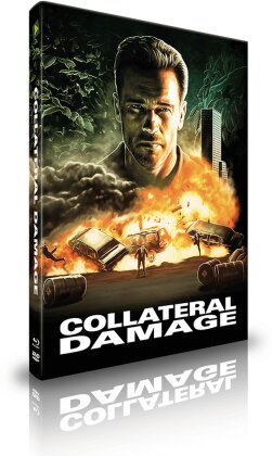Collateral Damage (2002) (Cover B, Limited Edition, Mediabook, Blu-ray + DVD)