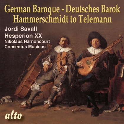Jordi Savall, Hesperion XX, Nikolaus Harnoncourt & Concentus Musicus Wien - German Baroque - Deutsches Barock - Hammerschmidt To Telemann