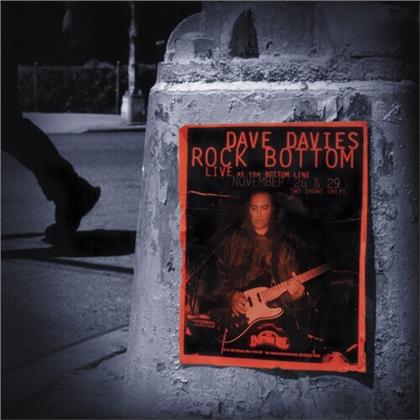 Dave Davies (Kinks) - Rock Bottom - Live At The Bottom Line (2020 Reissue, Limited, Anniversary Edition, Deluxe Edition)