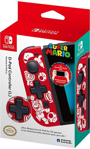 Nintendo Switch - D Pad - Super Mario New Design Edition