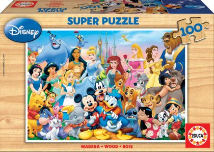 Holzpuzzle World of Disney (Kinderpuzzle)
