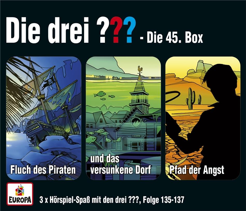 Die Drei ??? - 045/3er Box (Folgen 135,136,137) (3 CDs)