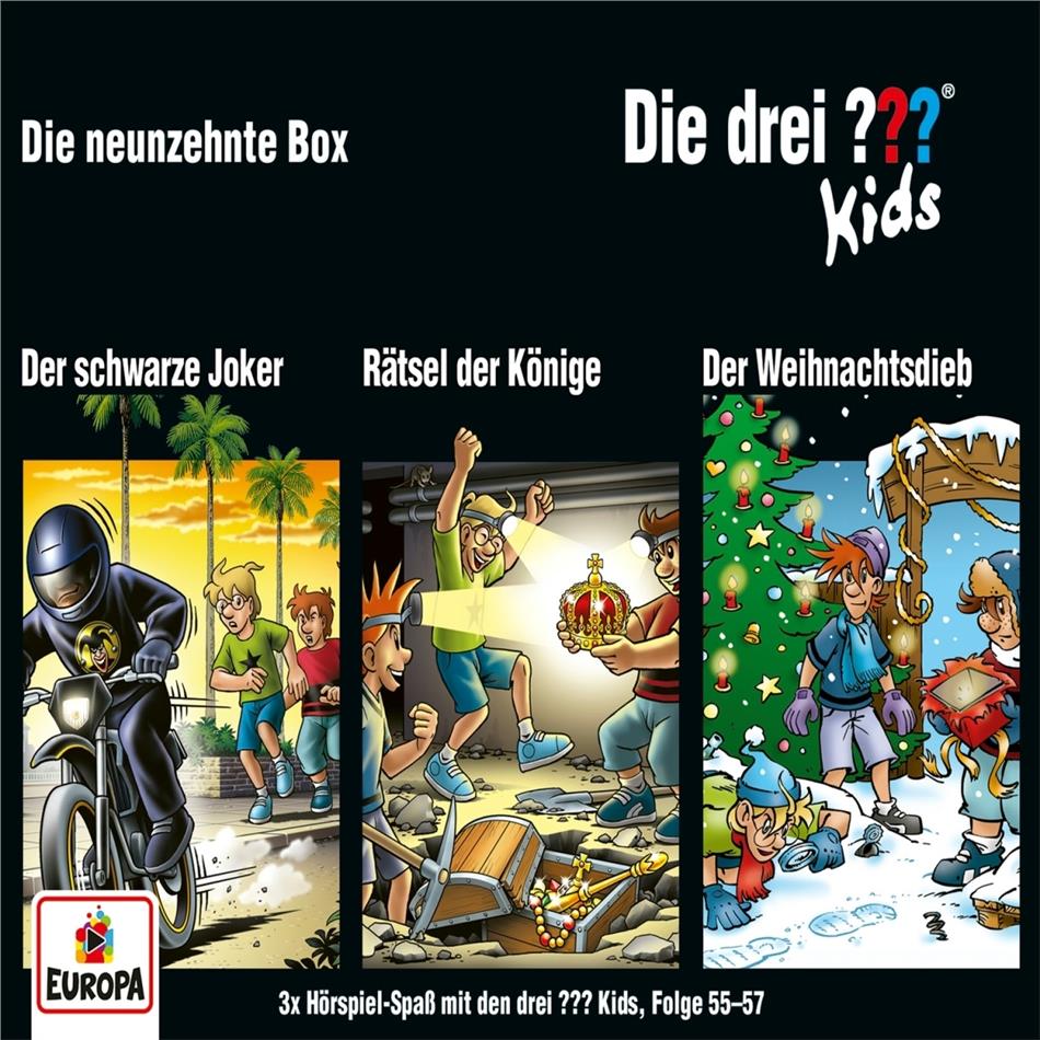 Die Drei ??? Kids - 019/3er Box (Folgen 55,56,57) (3 CDs)