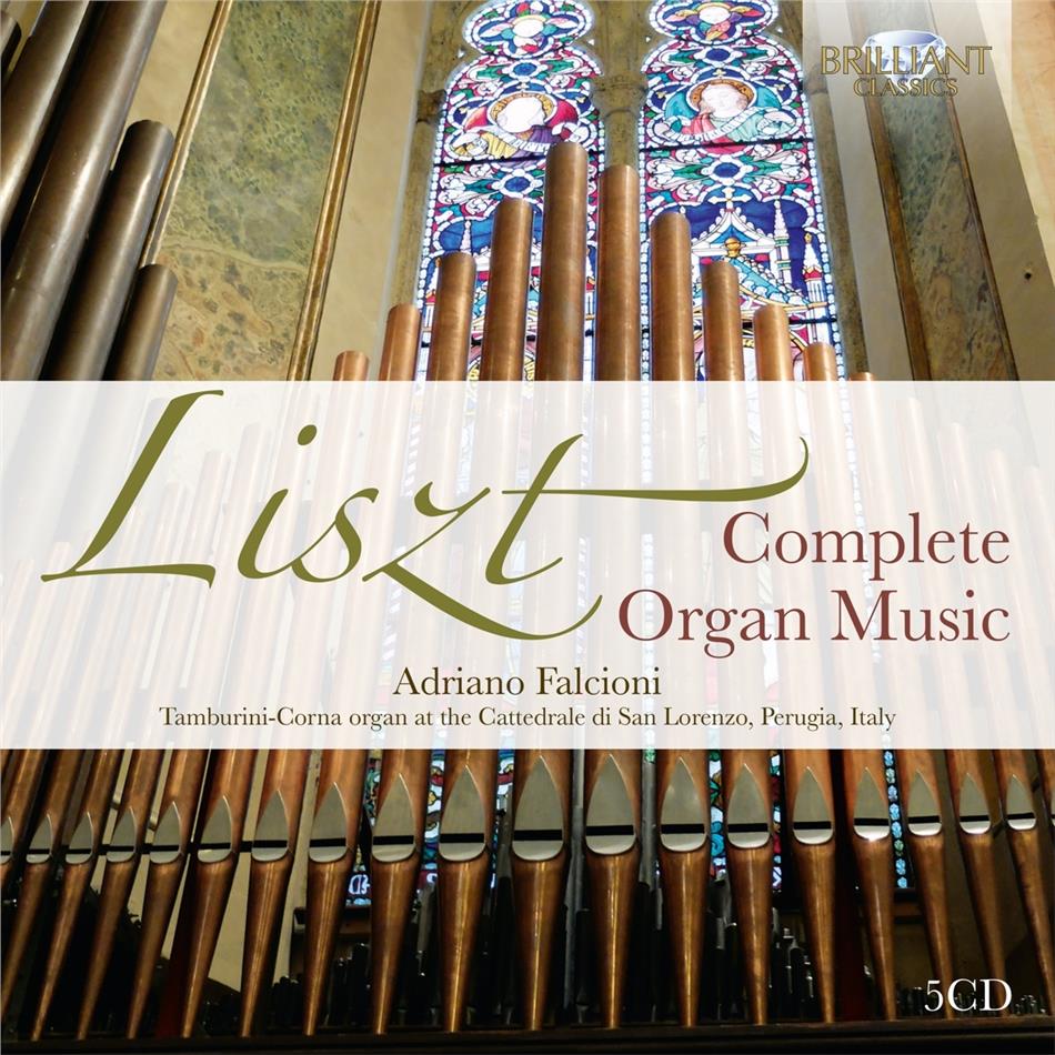Franz Liszt (1811-1886) & Adriano Falconi - Complete Organ Music (5 CD)