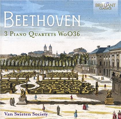 Van Swieten Society & Ludwig van Beethoven (1770-1827) - 3 Piano Quartets WoO36
