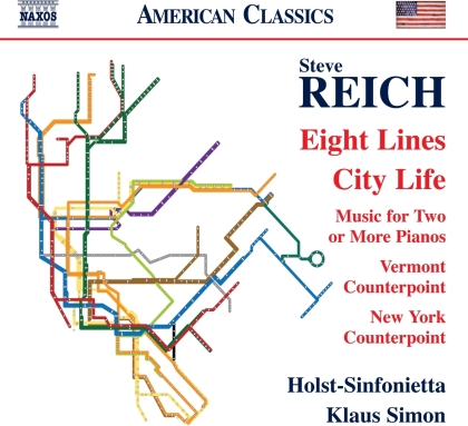 Holst-Sinfonietta, Steve Reich (*1936) & Klaus Simon - Eight Lines / City Life