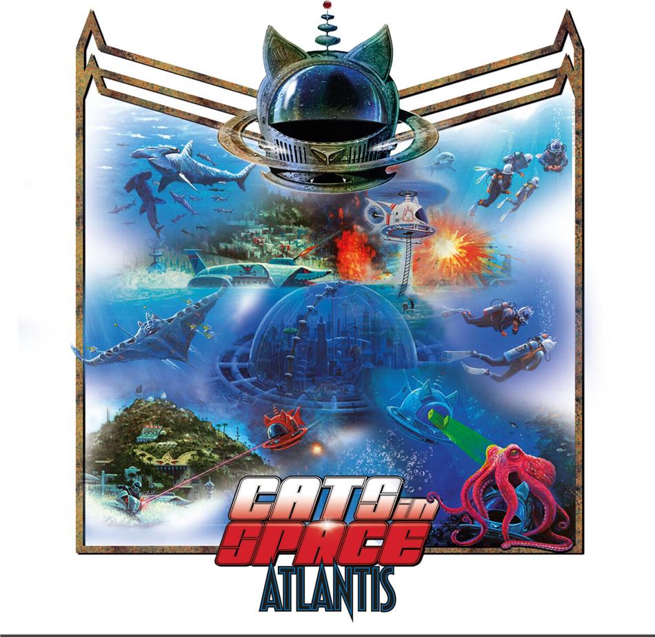 Cats In Space - Atlantis (Limited, Aqua Blue Vinyl, 2 LPs)