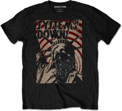 System Of A Down - Liberty Bandit (Black) T-Shirt