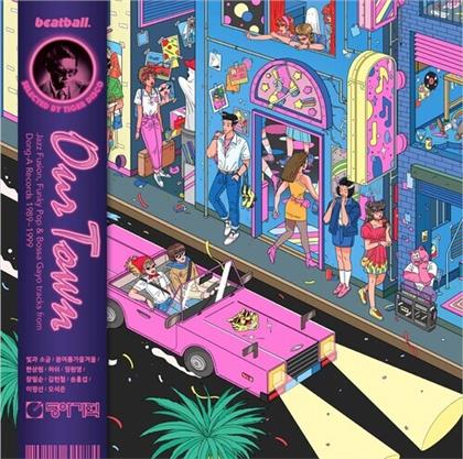 Our Town: Jazz Fusion Funky Pop & Bossa Gayo Track (Blue Pink Vinyl, LP)