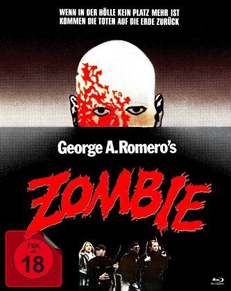 Zombie (1978) (Argento Cut, Mediabook, Uncut, 4K Ultra HD + 2 Blu-ray)