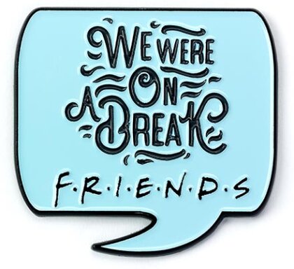 Friends We Were On A Break Pin