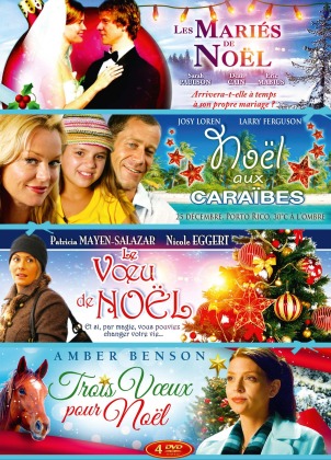 Les mariés de Noël / Noël aux Caraïbes / Le voeu de Noël / Trois voeux pour Noël (4 DVDs)