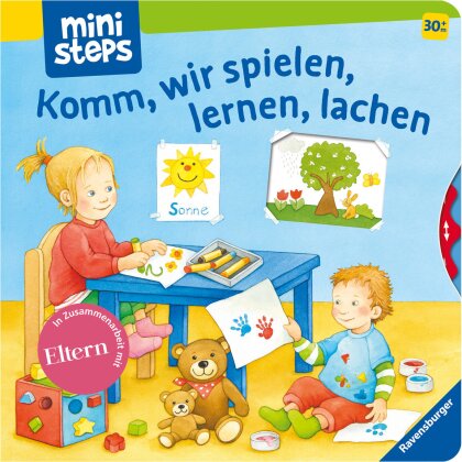 Komm, wir spielen, lernen, - lachen, d, 16 Seiten, 22.5x