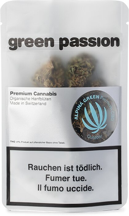 Green Passion Alpina Green Outdoor (5g) - (CBD 20% THC 1%)