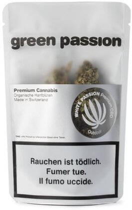 Green Passion White Passion (5g) - Outdoor (CBD 18% THC 1%)