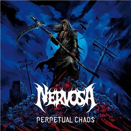 Nervosa - Perpetual Chaos (Limited Edition, Blue Vinyl, LP)