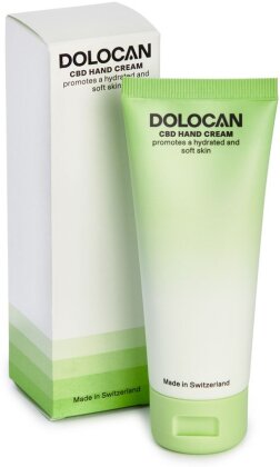 DOLOCAN CBD Hand Cream 75ml - promotes a hydrated and soft skin