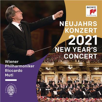 Wiener Philharmoniker & Riccardo Muti - Neujahrskonzert 2021 (GSA Version, Booklet Deutsch & English, 2 CDs)