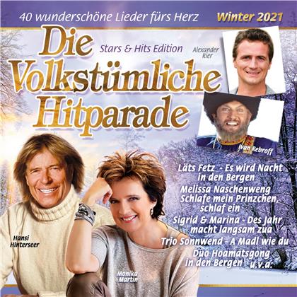 Die volkstümliche Hitparade Winter 2021 (2 CDs)
