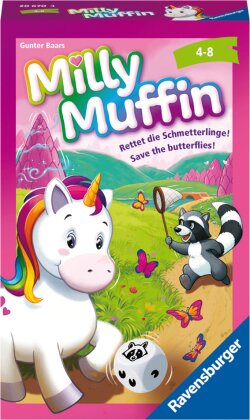 Ravensburger®, Milly Muffin, 20670 - kooperatives Einhorn Kinderspiel ab 4 Jahren