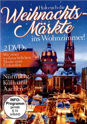 Holt euch die Weihnachtsmärkte ins Wohnzimmer! (2 DVDs)