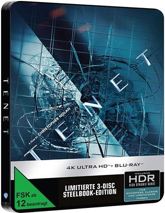Tenet (2020) (Limited Edition, Steelbook, 4K Ultra HD + Blu-ray)