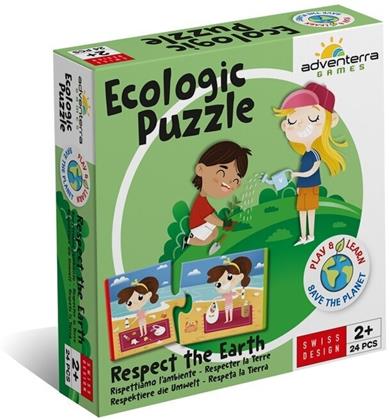 Ecologic Puzzle - Protect the Earth - 2 x 12 pieces