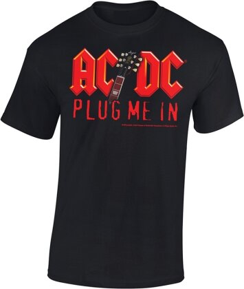 AC/DC - Plug Me In With Angus Young - Grösse S