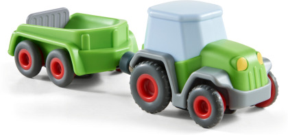 HABA Kullerbü Traktor mit Anhänger