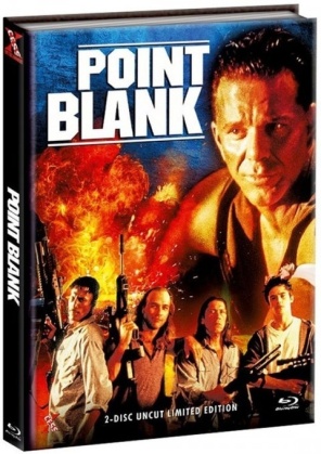 Point Blank (1998) (Cover C, Limited Edition, Mediabook, Uncut, Blu-ray + DVD)