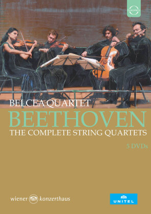 Belcea Quartet - Sämtliche Streichquartette (5 DVDs)