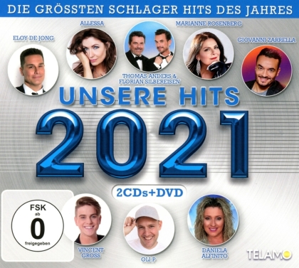 Unsere Hits 2021 (CD + DVD)