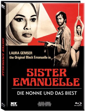 Sister Emanuelle - Die Nonne und das Biest (1977) (Cover C, Limited Edition, Mediabook, Blu-ray + DVD)