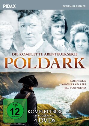Poldark - Komplettbox (Pidax Serien-Klassiker, 4 DVDs)