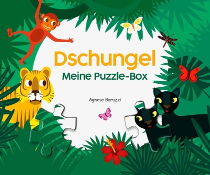 Meine Puzzle-Box Dschungel - 36 Teile