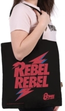 David Bowie - David Bowie Rebel Rebel Cotton Tote Bag