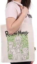 Rick And Morty - Rick And Morty Portal Cotton Tote Bag