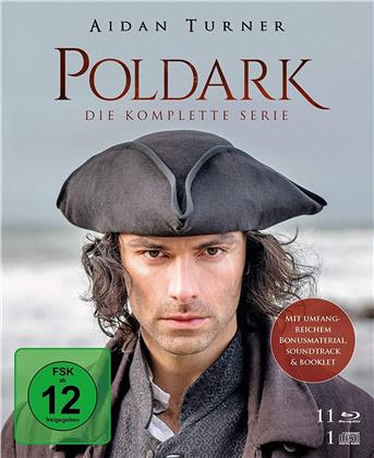 Poldark - Die komplette Serie (11 Blu-rays + CD)