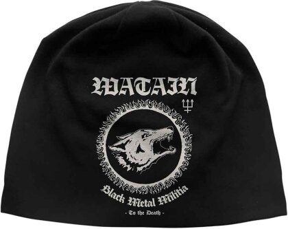 Watain Unisex Beanie Hat - Black Metal Militia