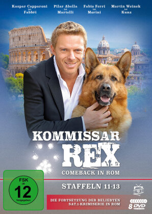 Kommissar Rex - Comeback in Rom - Staffeln 11-13 (Fernsehjuwelen, 8 DVDs)
