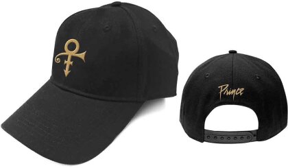Prince - Gold Symbol (Black) Baseball Cap