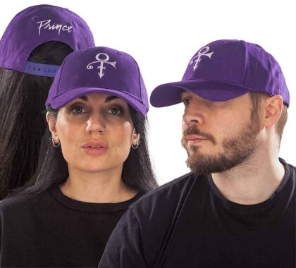 Prince - White Symbol (Purple) Baseball Cap