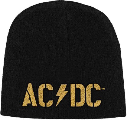 AC/DC Unisex Beanie Hat - PWR-UP Band Logo