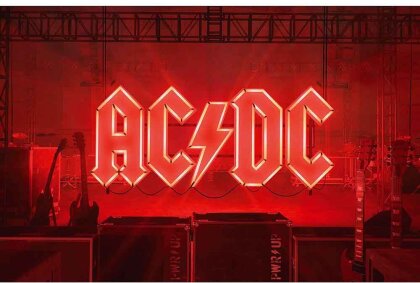 AC/DC Textile Poster - PWR-UP