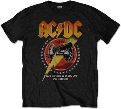 AC/DC Unisex T-Shirt - For Those About To Rock 81